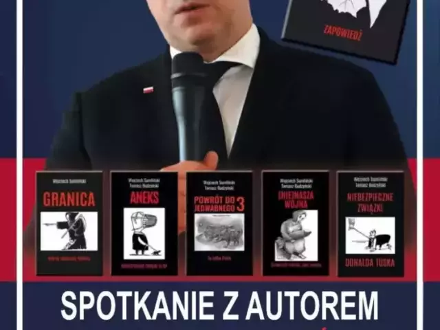 Wojciech Sumliński w Szczytnie. Spotkanie wokół najnowszej książki