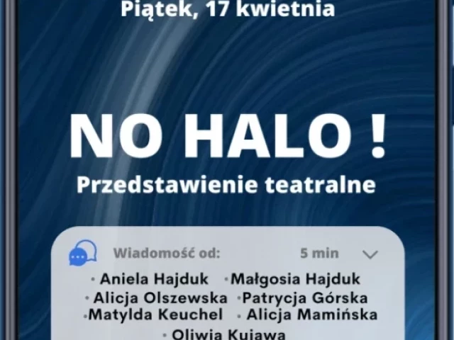 „NO HALO!” w Dźwierzutach. Młodzi pokażą, co robi z nami telefon