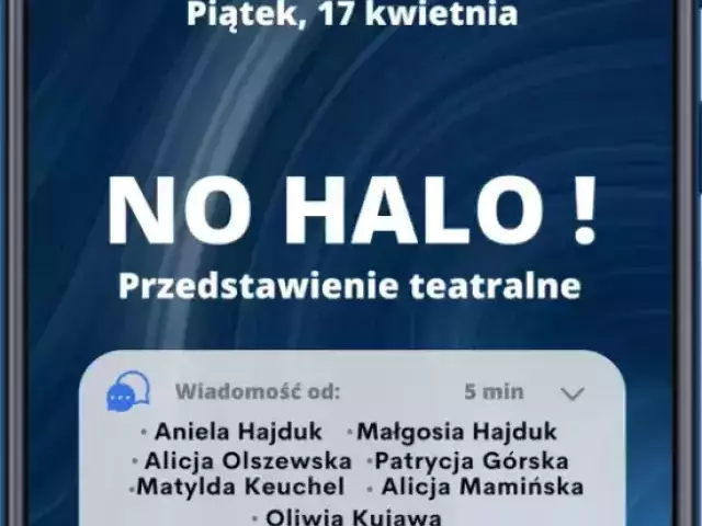 „NO HALO!” w Dźwierzutach. Młodzi pokażą, co robi z nami telefon