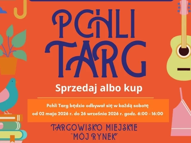 Wraca Pchli Targ w Szczytnie. Sprzedaj, kup, znajdź coś wyjątkowego już od maja