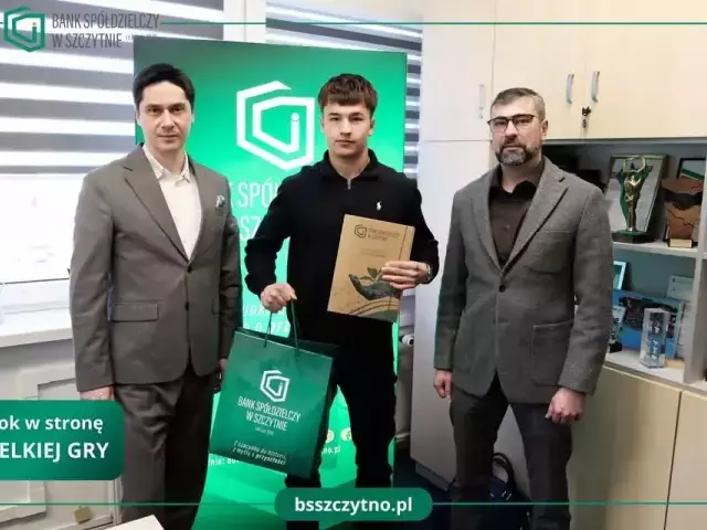 41 goli i debiut w seniorach. Bank Spółdzielczy w Szczytnie wspiera młody talent ze Szczytna