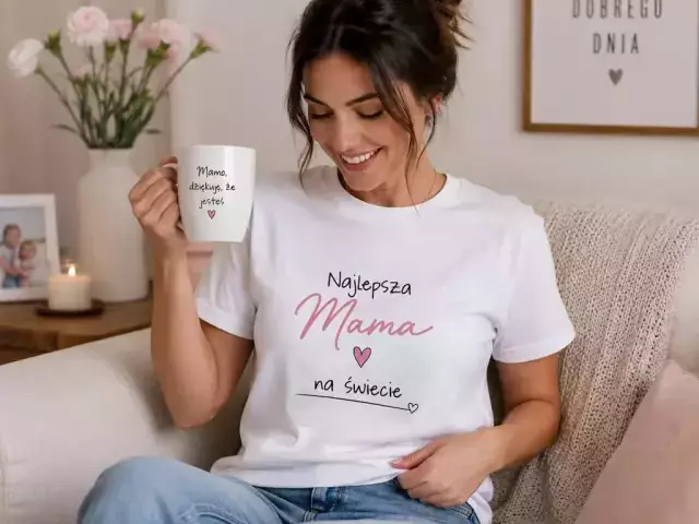Jak koszulka z nadrukiem dla mamy staje się prezentem, który naprawdę coś mówi?