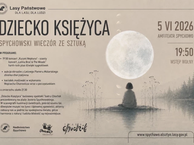 Metal na rogach myśliwskich, szanty i teatr nad jeziorem. Spychowo szykuje jeden z najbardziej niezwykłych wieczorów tego lata