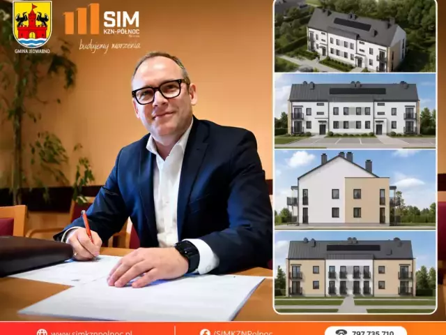 12 nowych mieszkań powstanie w Jedwabnie. Rusza przetarg na długo wyczekiwaną inwestycję