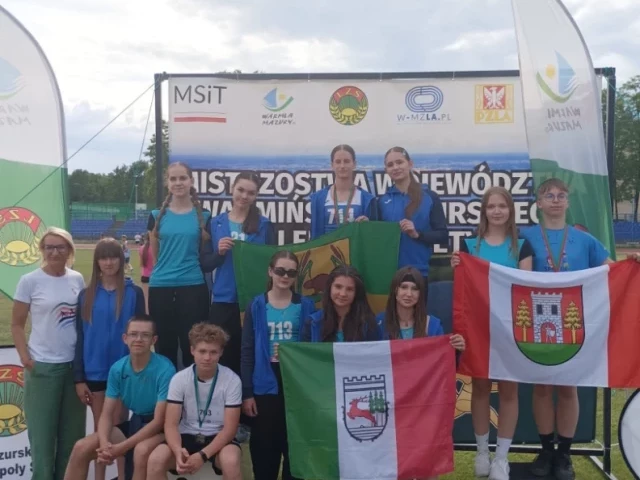Zawodnicy LKS Masuria Jęcznik z medalami i rekordami życiowymi w Olsztynie