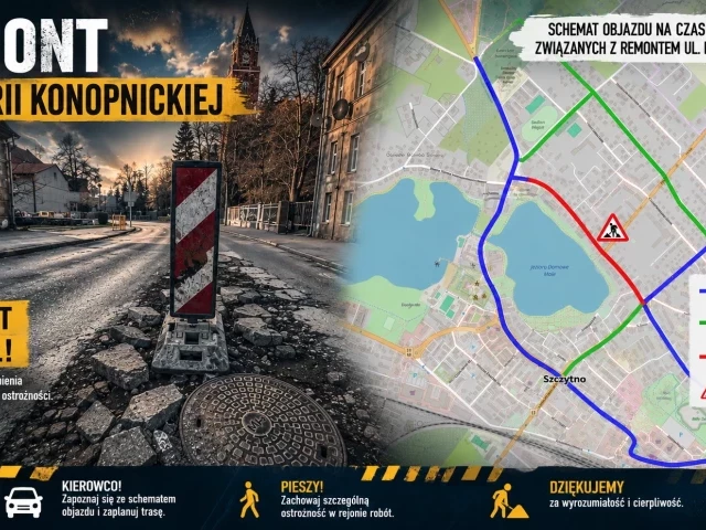 Koniec dziur na Konopnickiej. Drogowcy weszli na plac budowy. Kierowców czekają objazdy