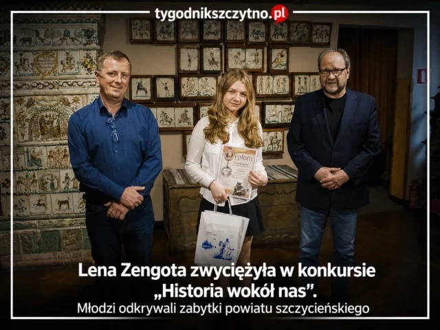 Lena Zengota zwyciężyła w konkursie „Historia wokół nas”. Młodzi odkrywali zabytki powiatu szczycieńskiego
