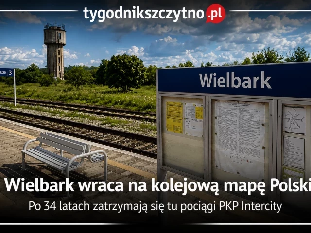 Wielbark wraca na kolejową mapę Polski. Po 34 latach zatrzymają się tu pociągi PKP Intercity