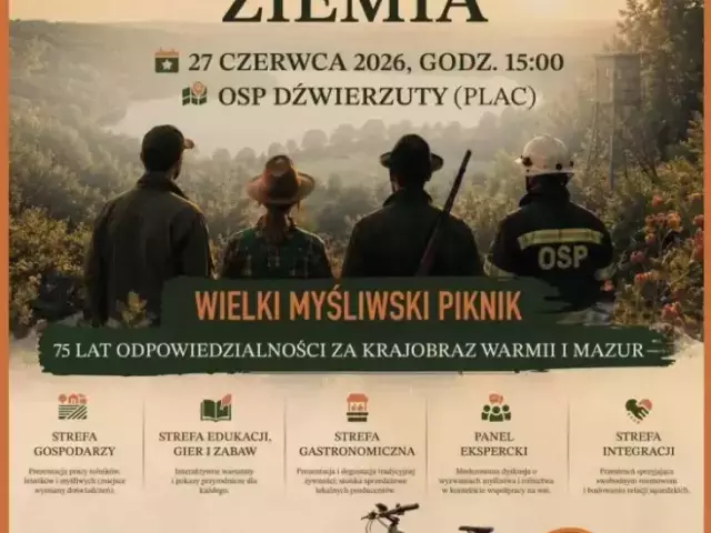 Koło Łowieckiego „Ryś” szykuje wielki i... smaczny piknik