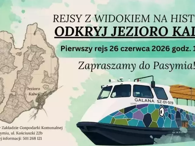 Po 80 latach statek wraca na Kalwę. Znamy ceny biletów, trasę i rozkład rejsów