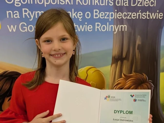 Zaczęło się od rymowanki o dziadku. Ośmioletnia Łucja znalazła się wśród najlepszych dzieci w Polsce
