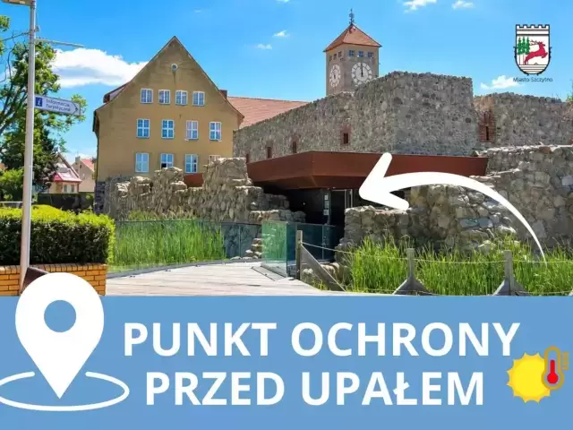 Upały wracają do Szczytna. Miasto otwiera klimatyzowany punkt dla mieszkańców i turystów